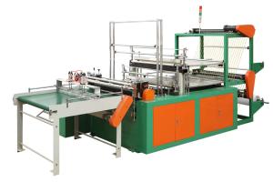 Quality HDPE / LDPE T-shirt Bag Making Machine Cold cutting For Shopping Bag wholesale