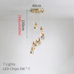 Modern diamond crystal pendant lights living dining room bedroom kitchen indoor