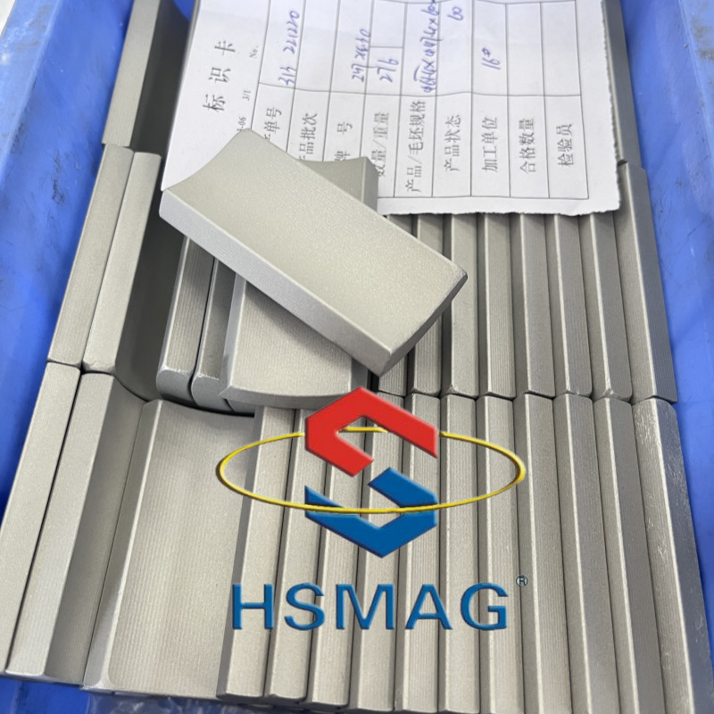 Arc Samarium Cobalt Magnets Permanent Magnet Rotor Assembly SGS IATF16949