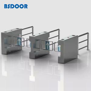 Quality Pedestrian Security RS485 Swing Barrier Turnstile Automatic Entry System wholesale