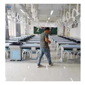 Quality Aluminum Plastic Chemistry Lab Benches Polishing Ergonomic Working Table wholesale