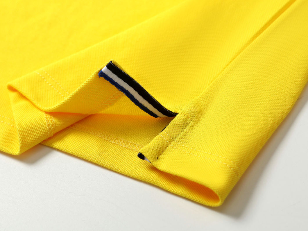 Men&prime;s Vintage Plain Polo Shirts Cotton Short Sleeves Polo T-Shirts