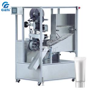 Quality Soft Plastic Toothpaste Tube Labeling Machine 3000W Automatic Tube Labeler wholesale