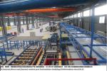 GCr15 Alloy Roll Forming Rock Wool Sandwich Panel Line