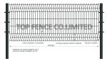 3D wire mesh fence panels