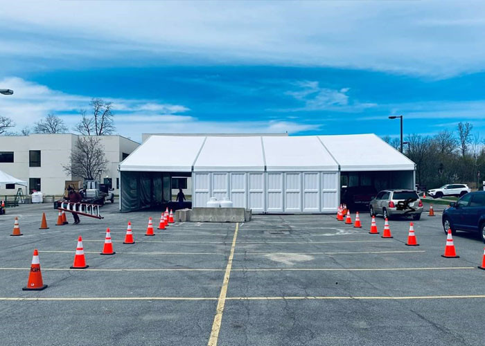 Outdoor Luxury 30x50m Clear Span Tent For Wedding Party