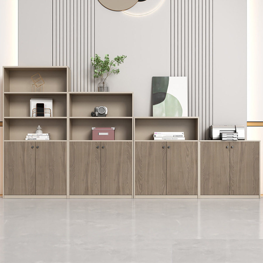 2PCS OEM File Cabinet E1 Melamine Material Executive Filing Cabinet for Home and Office