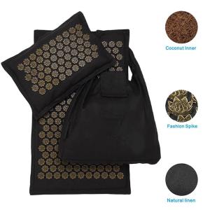 Quality Muscle Relaxation Massage Acupressure Mat , ABS PP Acupressure Mat Set wholesale