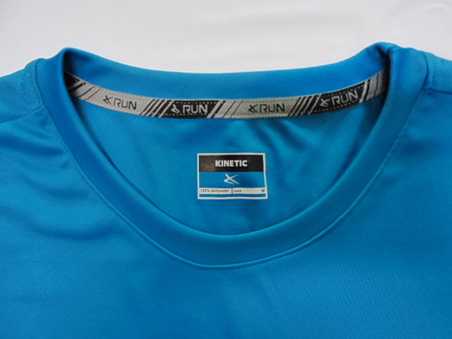 S To XL Sky Blue Round Neck T Shirt