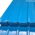 PE Coating Corrugated Metal Roofing Sheets , Shelter Shed Colour Coated Roofing