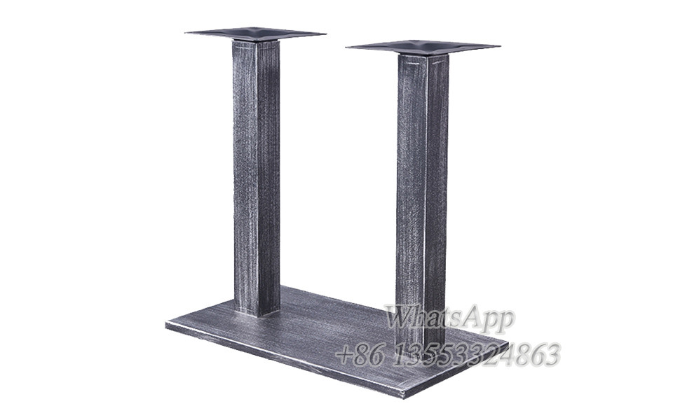 Wholesale Price Dining Table Base Calculator Wooden Top Size (YT-97)
