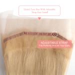 Pre Plucked 360 Lace Frontal , Straight 360 Frontal With Baby Hair Have Band