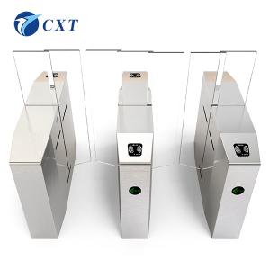 Quality Community Glass Swing Turnstile High Speed Customizable Strong Self Protection Ability wholesale