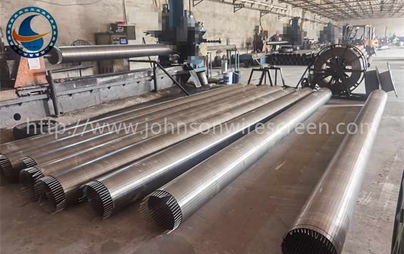 Industrial Wedge Wire Screen Filter Vee Wire Support Rod For Optimal Filtration