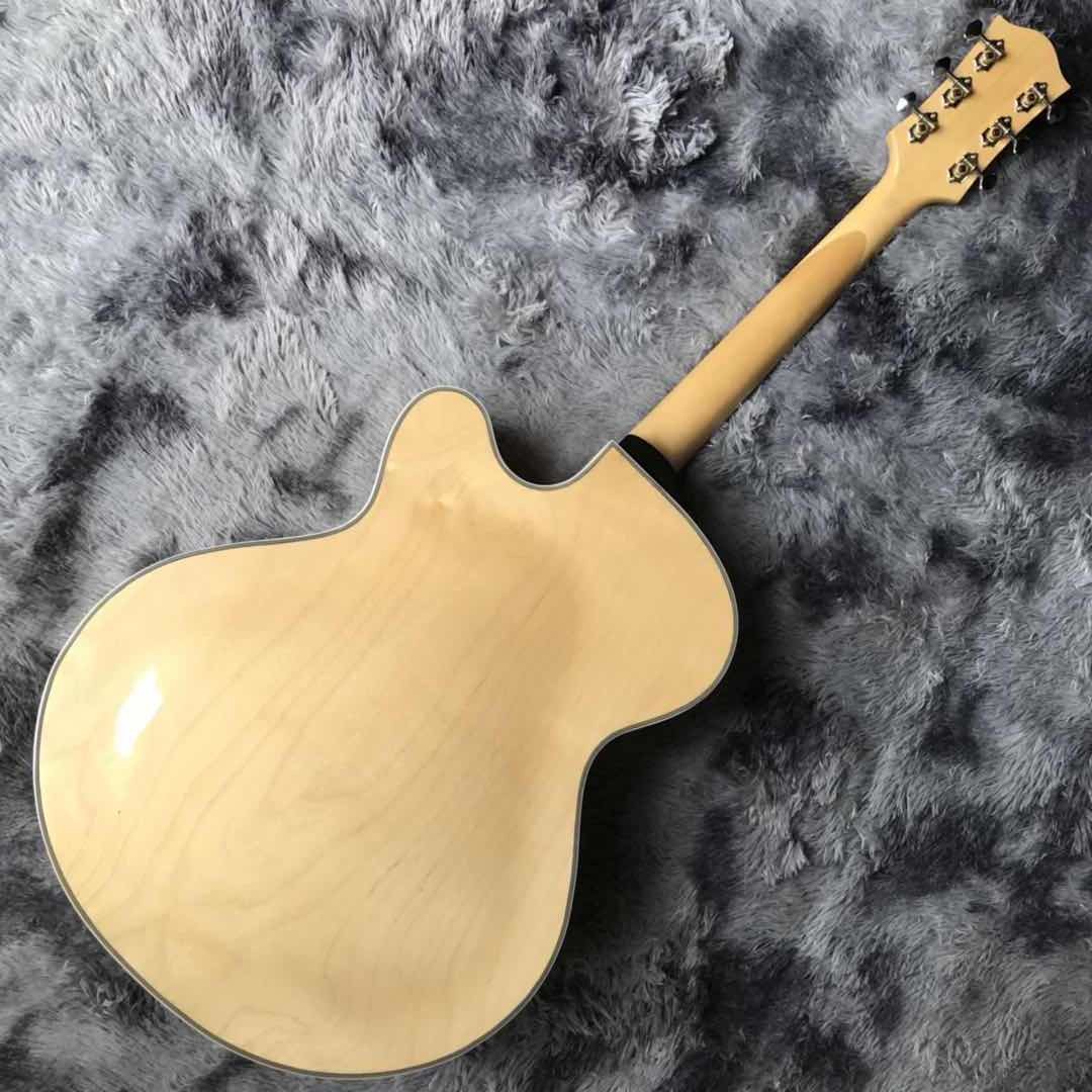 2020 New Godin Style Model Custom Grand 5th Avenue Jazz Electric Guitar in Natural