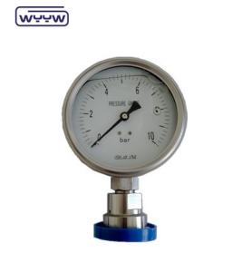 Quality Aluminum Dial Bourdon Tube Pressure Gauge For Precise Pressure Measurement In Heavy Duty wholesale