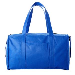 Quality Gym Blue Soft Sport / leisure duffle bag With Backpack Straps wholesale