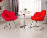 Commercial Modern Metal Chairs , Antique Upholstered Dining Chairs With Metal