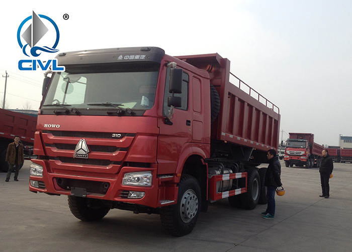 15M3 Sinotruk Howo Euro II New Dump Commercial Used Trucks With 30 Ton Payloader Optional Color