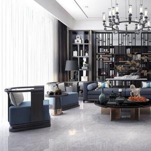 Quality Commercial Glazed Porcelain Gey Tile PEI Rating 4 Water Absorption Resistance wholesale
