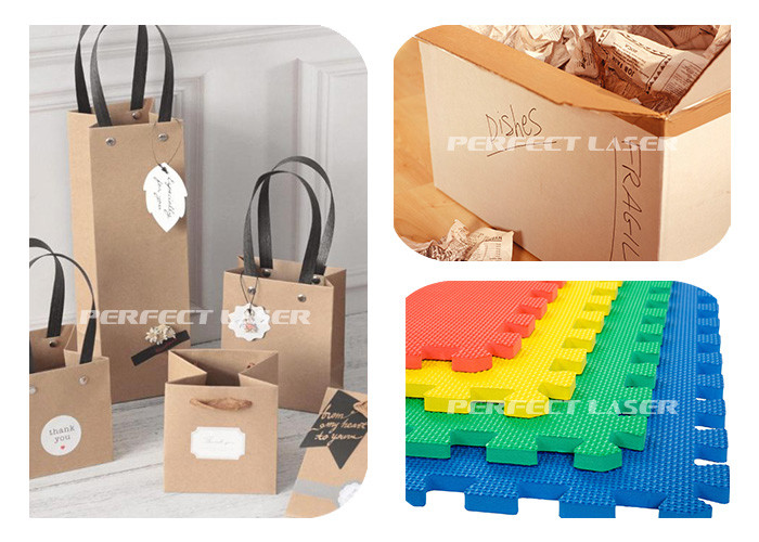 High Precision Small Laser Die Board Cutting Machine For Corrugated Cardboard Carton Corrugated Sheet Pvc Board Sheet