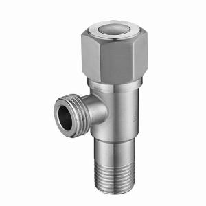 Quality Surface Brushed Anti Oxidation Bathroom Angle Valve Easy To Install wholesale