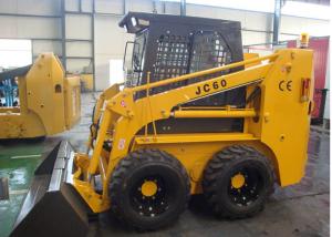 Quality 4 Stroke Diesel engine 4WD Skid Steer Loader Rental 0.4 - 0.5 m3 Bucket Capacity wholesale