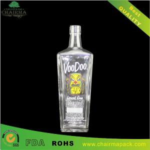 Quality Tapered—Shape Glass Bottle for Rum wholesale