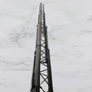 Quality Winch Up Guyed 20M Aluminum Outdoor Antenna Mast Tower wholesale