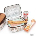 Non Woven School Printed Kids Lunch Insulated Cooler Bags