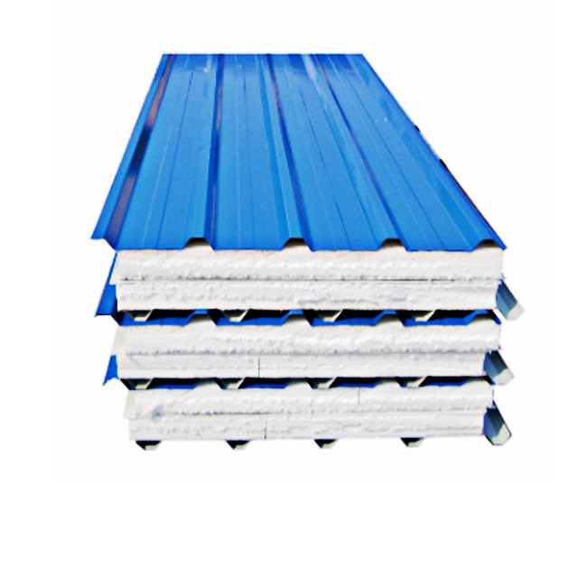 Anti Corrosion EPS Roof Panel Expanded Polystyrene Foam Color Steel Sandwich Board