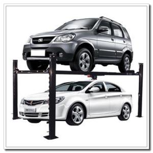 Quality 4 Post Parking Hoist Garage Storage Lift to Park 2 Vehicles 3700kgs wholesale