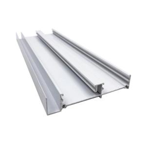 Quality P65 White Black Powder Coated Aluminum Profiles For Windows Doors T5 wholesale
