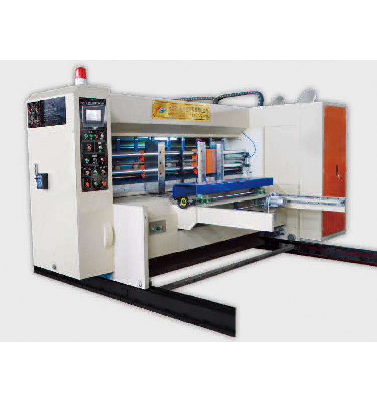 Cardboard Paper Feeding Flexo Printing Slotting Die Cutting Machine