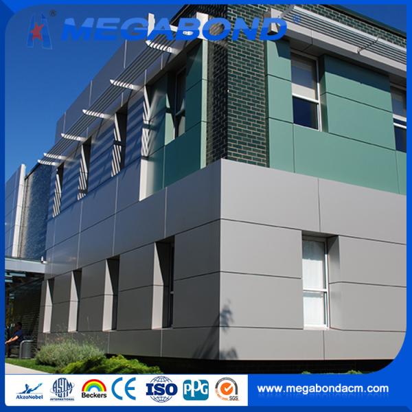 PVDF Coated Vinylidene Fluoride Aluminium Panel with E2 Formaldehyde Emission