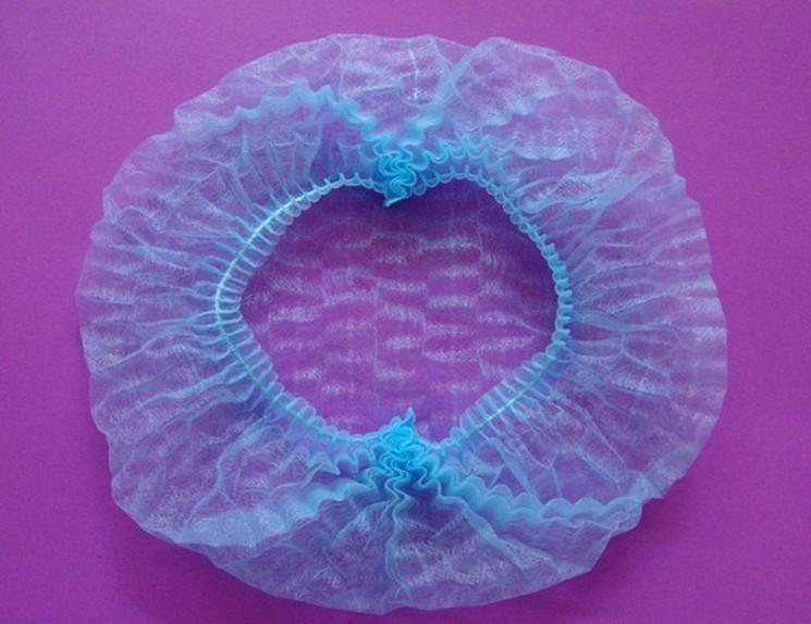Non Woven Head Bouffant Disposable Cap Making Machine