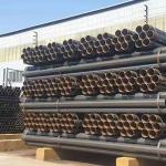 Customized Welded Carbon Steel Pipes High Efficiency For Building Use