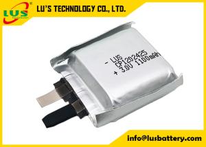 Quality 3V 1100mAh LiMnO2 Thin Cell CP1202525 CP1202626 CP1202828 Ultra Thin Foil Battery wholesale