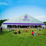 Outdoor TFS Curved Marquee Tent High Strength Metal Structure