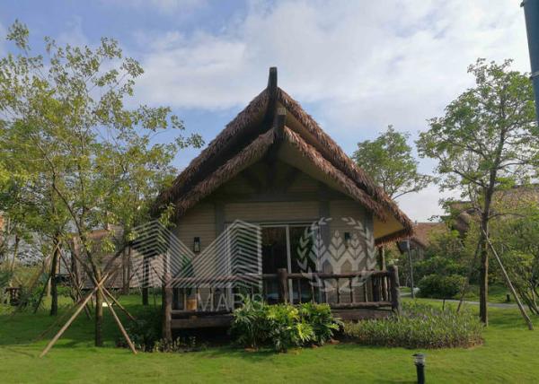 Snow Resistance Prefabricated Wooden Houses Excellent Acoustic Insulation