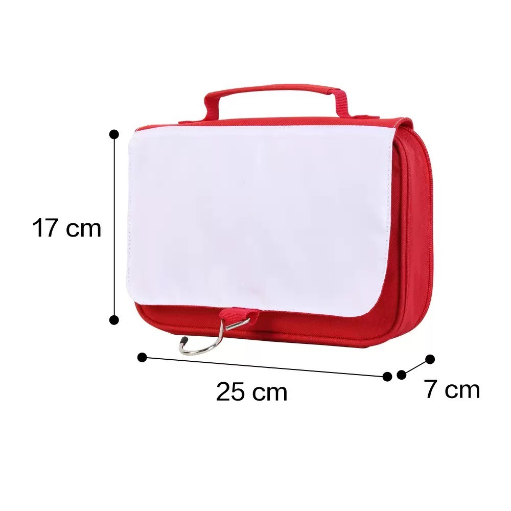 Personalized Designs Sublimation Toiletry Bag For Holding Toiletries Custom Wash Bag For Sublimation Printing