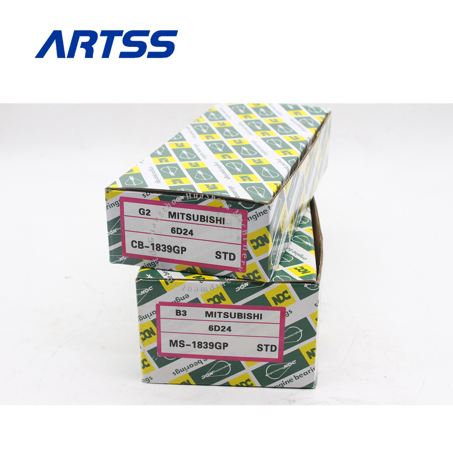 Diesel Engine NDC 6D24 Main Bearing & Con Rod Bearing STD For MITSUBISHI Excavator Spare Parts