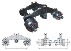 Quality 28T Bogie Suspension for trailer wholesale