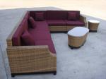 8pcs wicker outdoor furniture