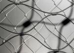 SUS316 Stainless Steel Cable Mesh Fence With 2.5mm Rope Wire Weather Resistance