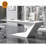 OEM ODM Boss Office Desk Chemical Resistance Solid Surface Sheets