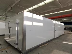 Quality 220V 380V Commercial Freezer Cold Room With Swing Door / Stainless Steel Panel wholesale