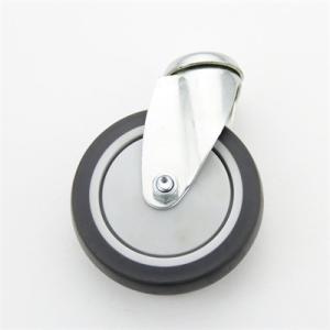 Quality 11 Aperture TPR Home Caster Wheels Medical Swivel Trolley Wheels wholesale
