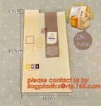 OPP Window Paper Bags, opp paper bags, Custom printed French bread packaging