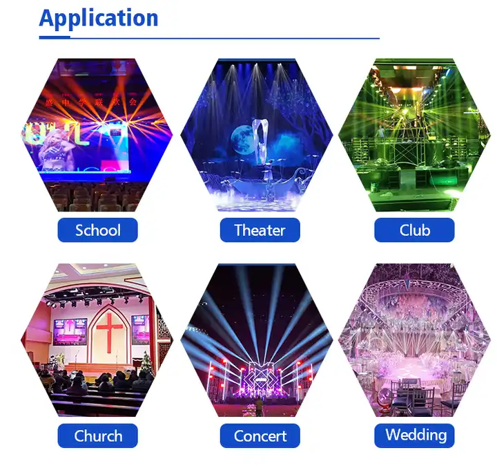 Support Dimmer 150W LED Moving Head Light for DJ Disco Party Stage Lighting Effects